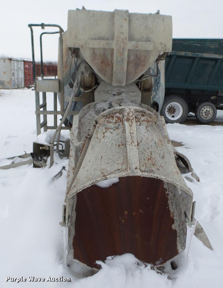 image for item DA1803 Agitor 1005 concrete mixer bed