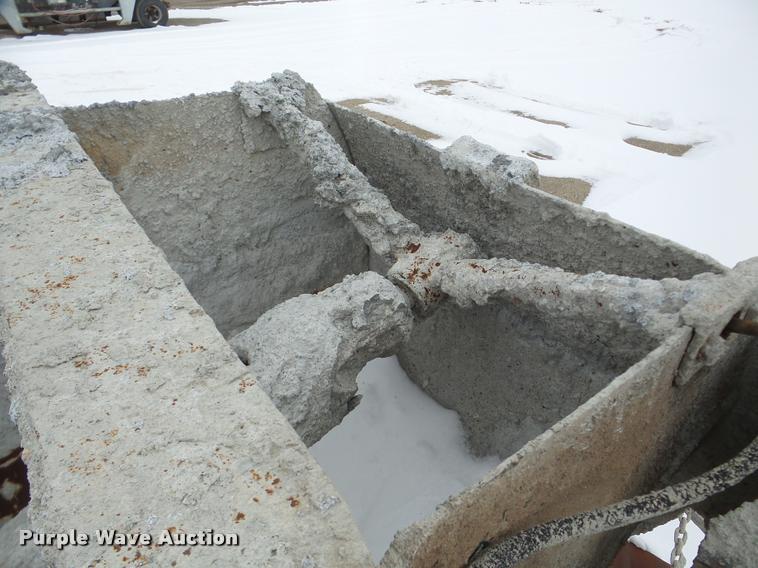 image for item DA1803 Agitor 1005 concrete mixer bed