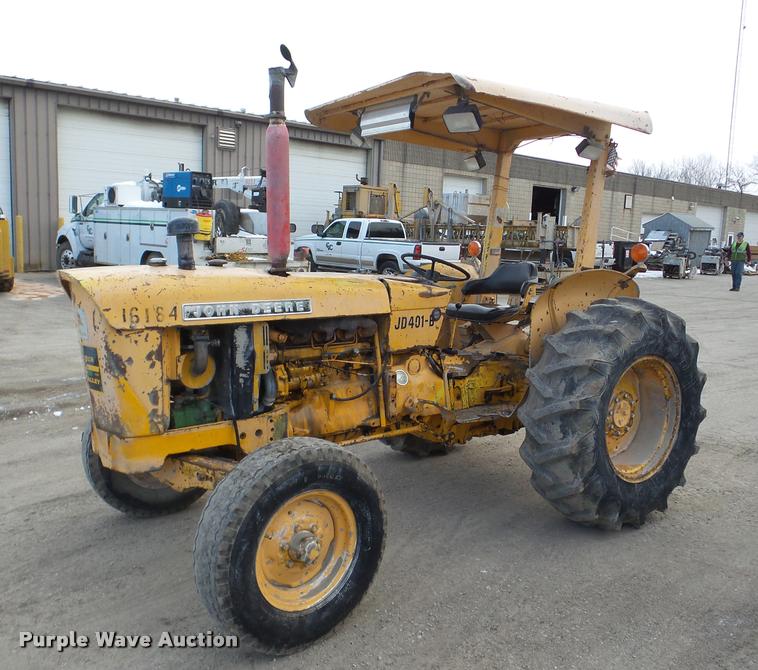 image for item DA1805 John Deere 401-B tractor