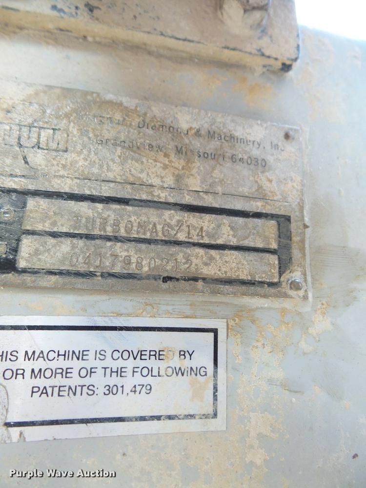 image for item DA1807 Magnum Turbo Mag/14 concrete saw