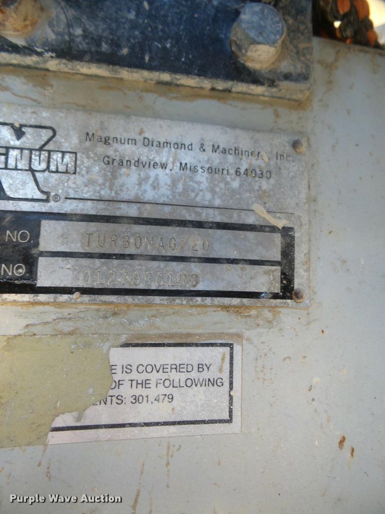 image for item DA1809 Magnum concrete saw parts