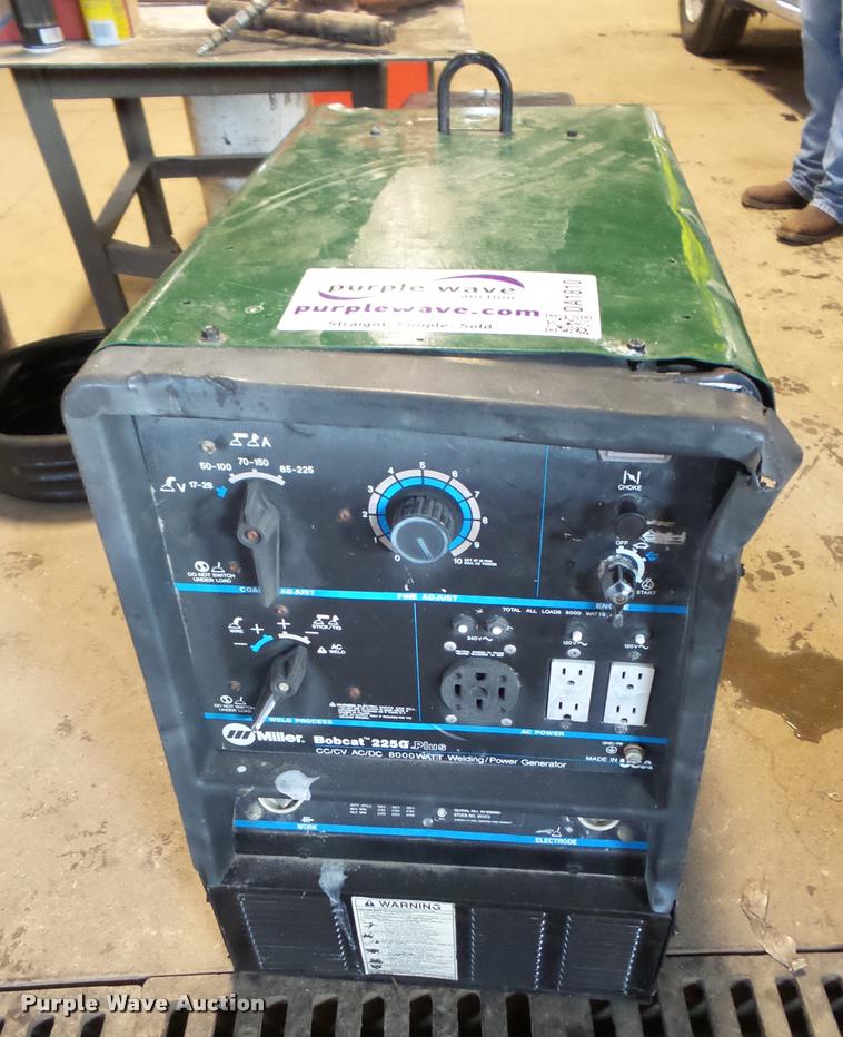image for item DA1810 Miller Bobcat 225G Plus welder/generator
