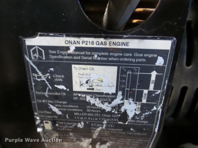 image for item DA1810 Miller Bobcat 225G Plus welder/generator