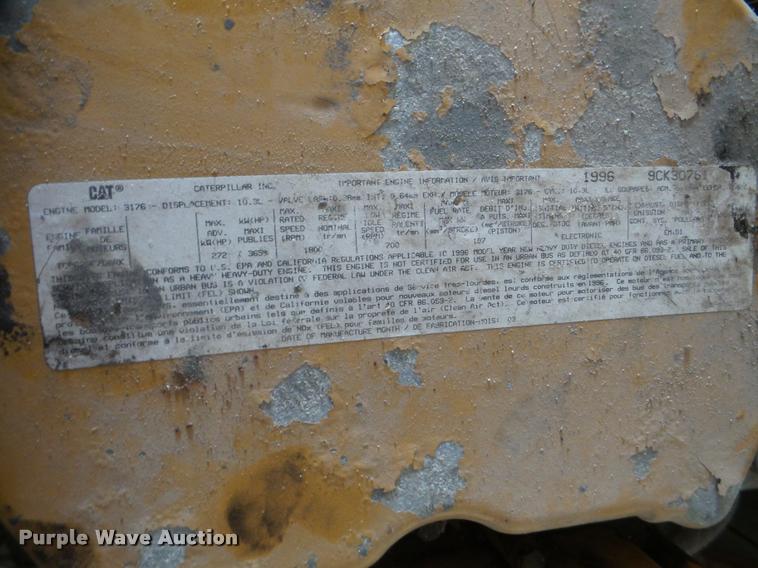 image for item DA1825 Caterpillar 3176 six cylinder turbo diesel engine