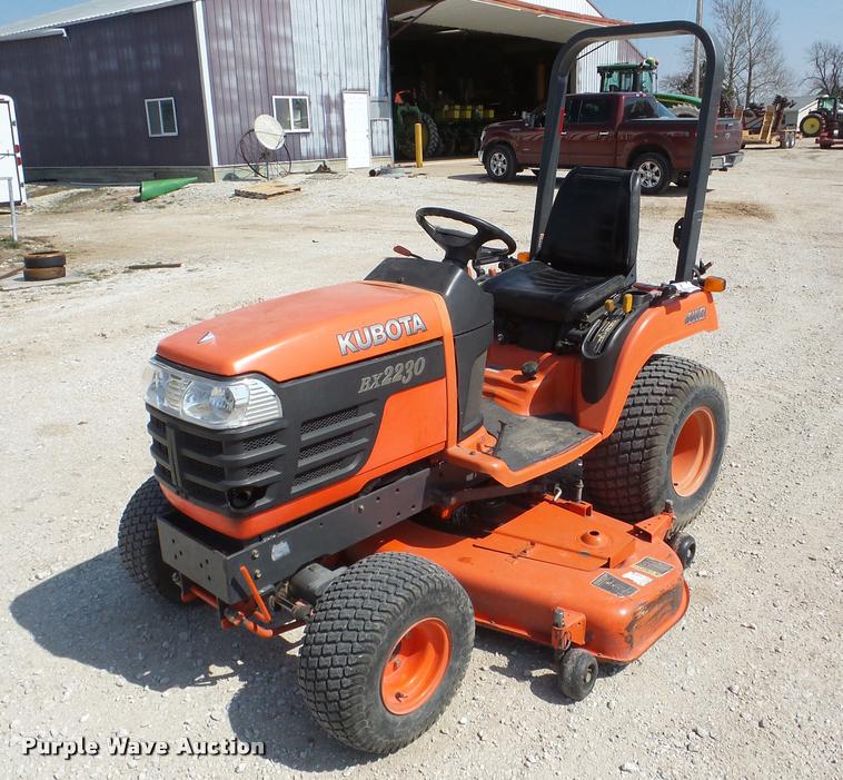 image for item DA1828 Kubota BX2230D lawn tractor
