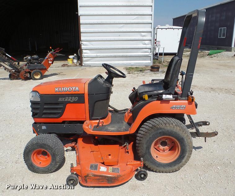 image for item DA1828 Kubota BX2230D lawn tractor