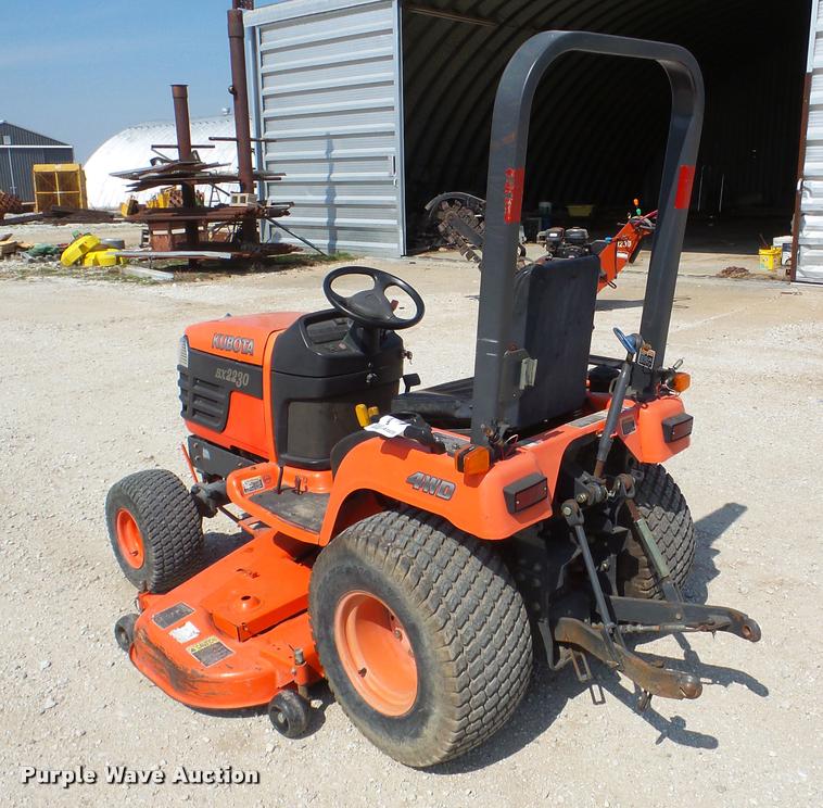 image for item DA1828 Kubota BX2230D lawn tractor