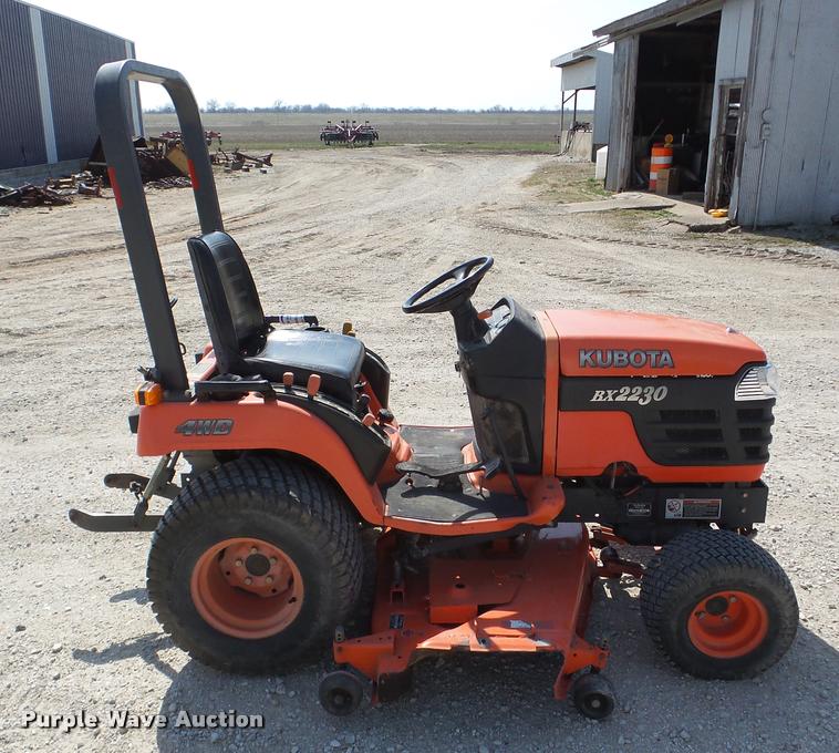 image for item DA1828 Kubota BX2230D lawn tractor