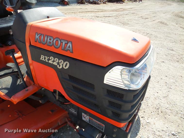 image for item DA1828 Kubota BX2230D lawn tractor