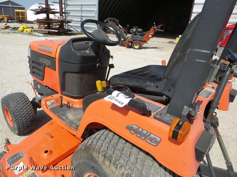 image for item DA1828 Kubota BX2230D lawn tractor