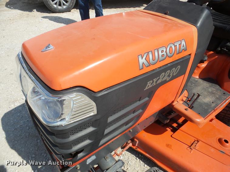 image for item DA1828 Kubota BX2230D lawn tractor