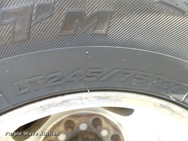 image for item DA2568 2008 Ford F350 Super Duty SuperCab flatbed pickup truck