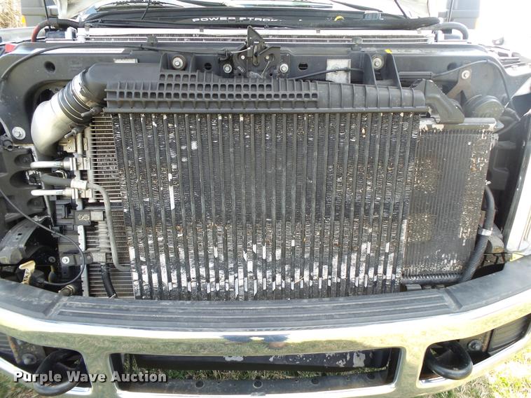 image for item DA2568 2008 Ford F350 Super Duty SuperCab flatbed pickup truck