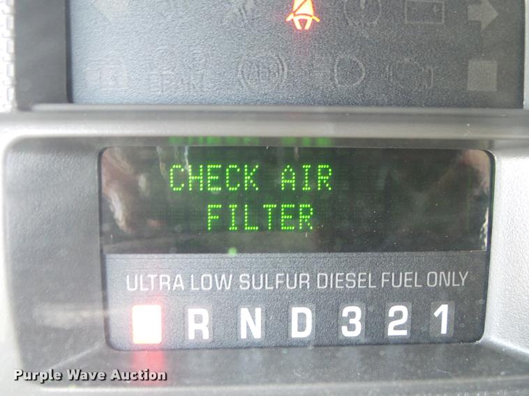 image for item DA2568 2008 Ford F350 Super Duty SuperCab flatbed pickup truck