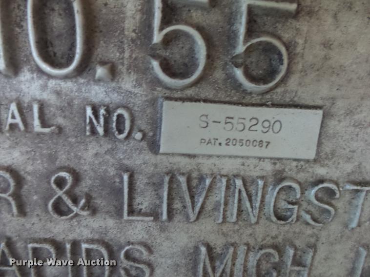 image for item DA2570 Gallmeyer & Livingston Co. surface grinder