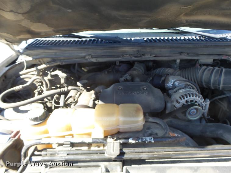 image for item DA3375 2002 Ford F250 Super Duty SuperCab utility bed pickup truck