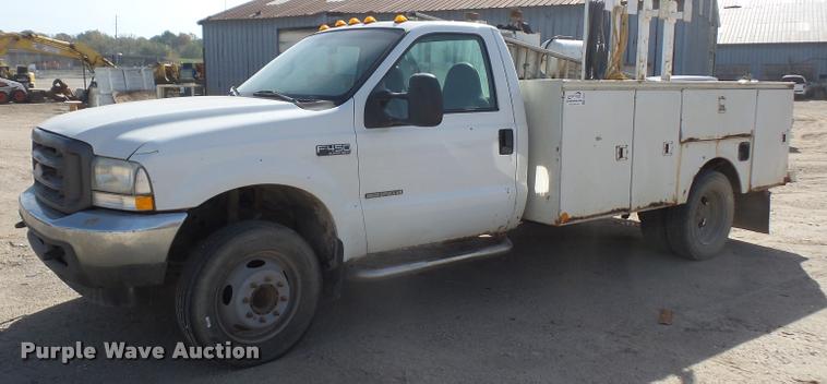 image for item DA3954 2002 Ford F450 Super Duty service truck