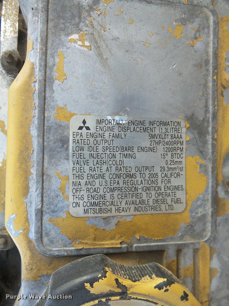 image for item DA7479 Mitsubishi 1.3L three cylinder diesel engine