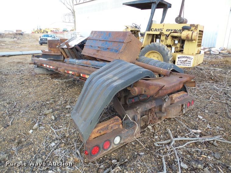 image for item DA7482 Roll off truck bed frame