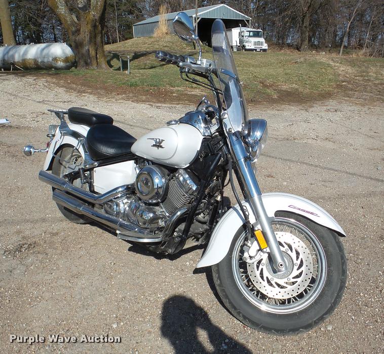 2007 Yamaha VStar XVS650 motorcycle in Verdon, NE Item DA7491 sold