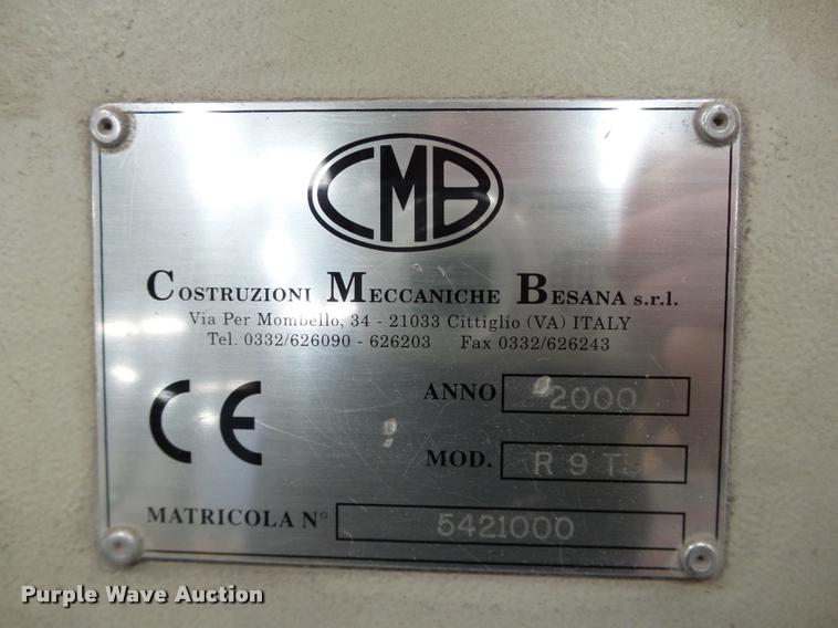 image for item DB0122 2000 CMB R9TS glass edger