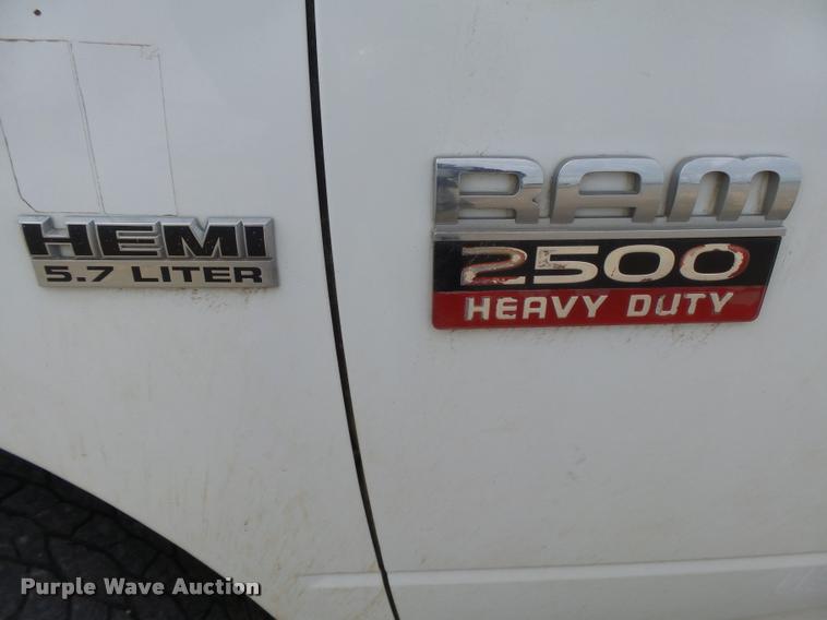 image for item DB1898 2012 Dodge Ram 2500HD Crew Cab pickup truck