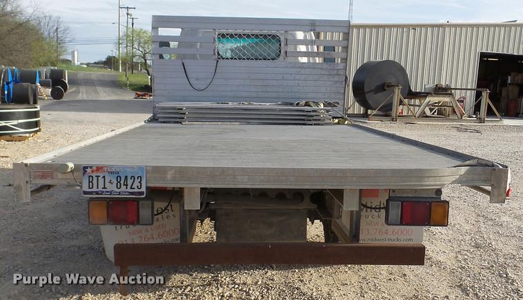 image for item DB2463 2004 Isuzu NPR flatbed truck