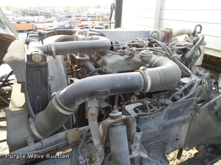 image for item DB2463 2004 Isuzu NPR flatbed truck