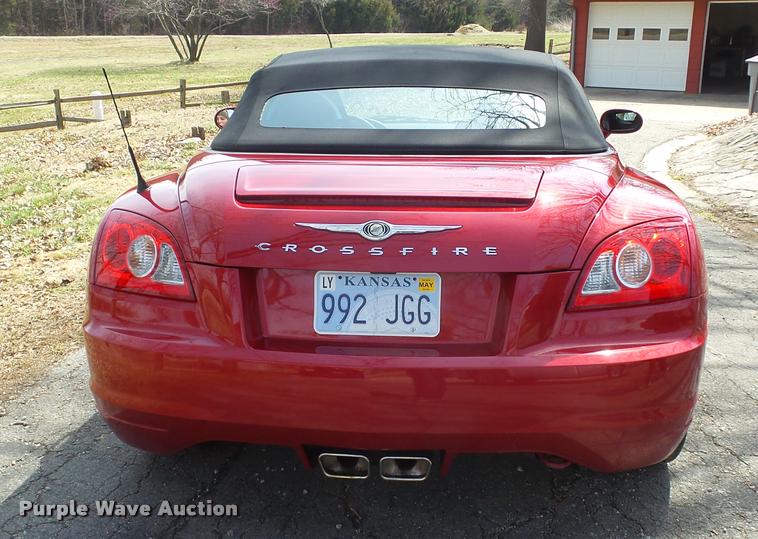 image for item DB3845 2005 Chrysler Crossfire convertible