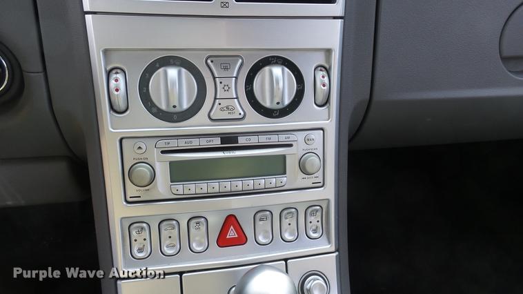 image for item DB3845 2005 Chrysler Crossfire convertible