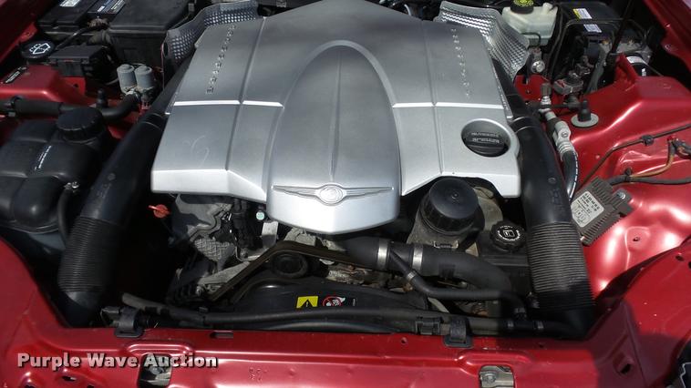 image for item DB3845 2005 Chrysler Crossfire convertible