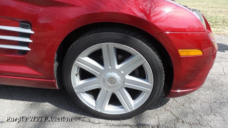 image for item DB3845 2005 Chrysler Crossfire convertible