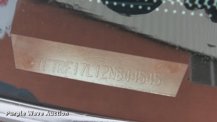 image for item DB3848 2002 Ford F150 XL pickup truck