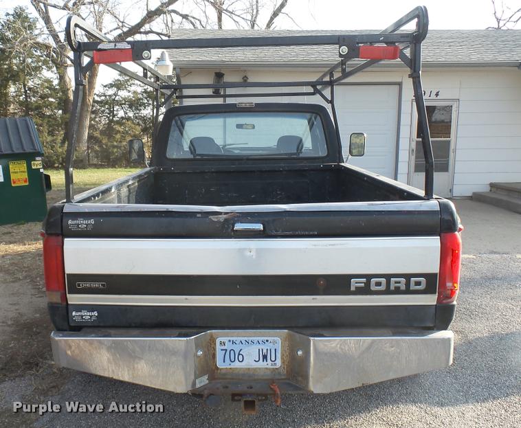 image for item DQ9836 1992 Ford F350 SuperCab pickup truck