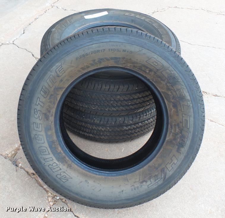 image for item DQ9842 (3) Bidgestone P255/70R17 tires