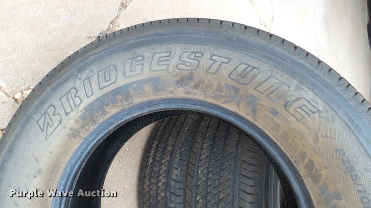 image for item DQ9842 (3) Bidgestone P255/70R17 tires