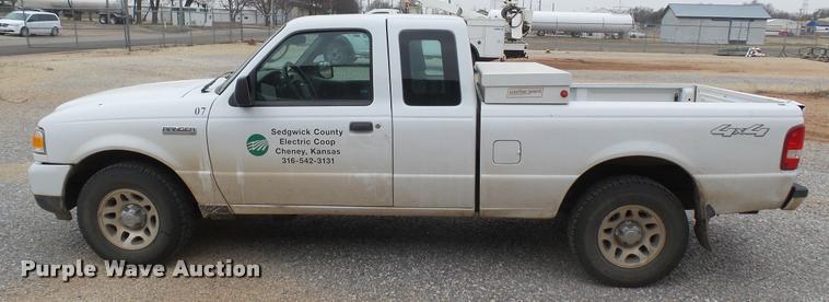 image for item DQ9843 2011 Ford Ranger SuperCab pickup truck