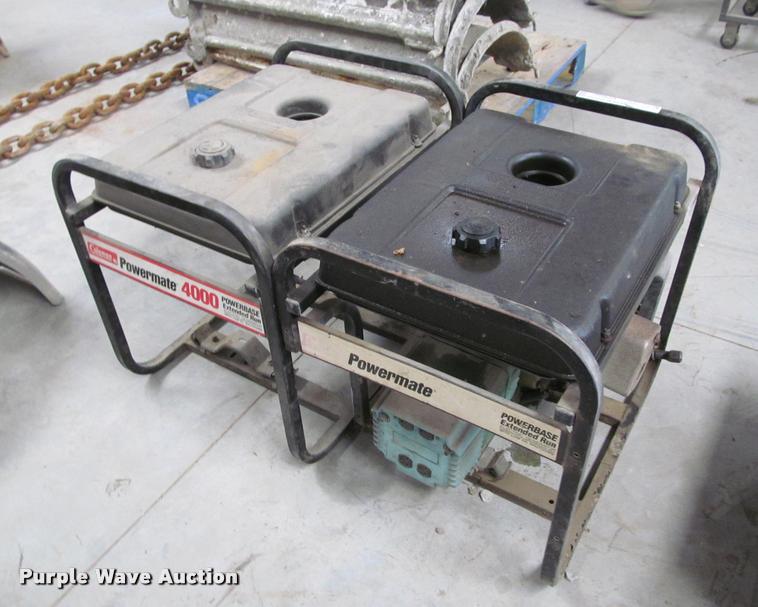 image for item DT9552 Coleman Powermate 4000 generator