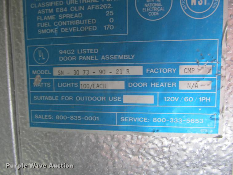 image for item DT9593 International IF822 Cold Storage walk-in freezer
