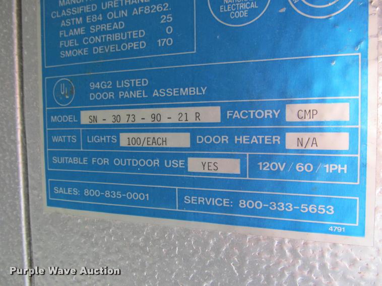 image for item DT9594 International IC822 Cold Storage walk-in refrigerator