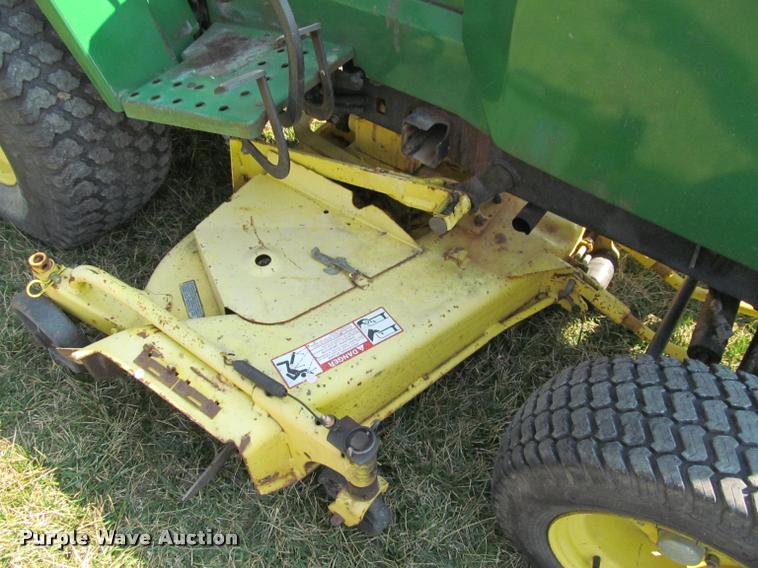 image for item DT9612 1987 John Deere 855 lawn tractor