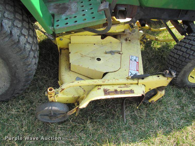 image for item DT9612 1987 John Deere 855 lawn tractor