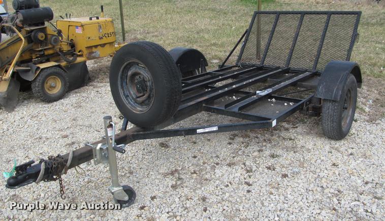 image for item DT9615 Shop built motorcycle trailer