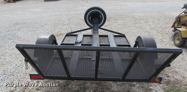 image for item DT9615 Shop built motorcycle trailer