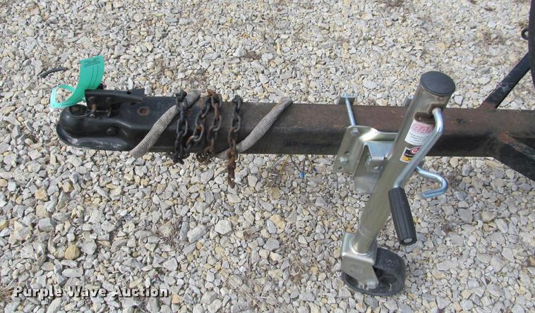 image for item DT9615 Shop built motorcycle trailer