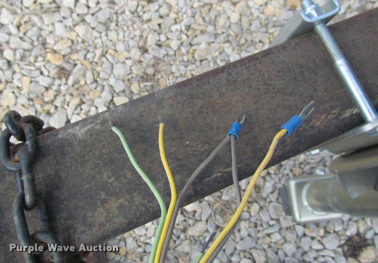 image for item DT9615 Shop built motorcycle trailer