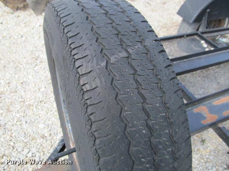 image for item DT9615 Shop built motorcycle trailer