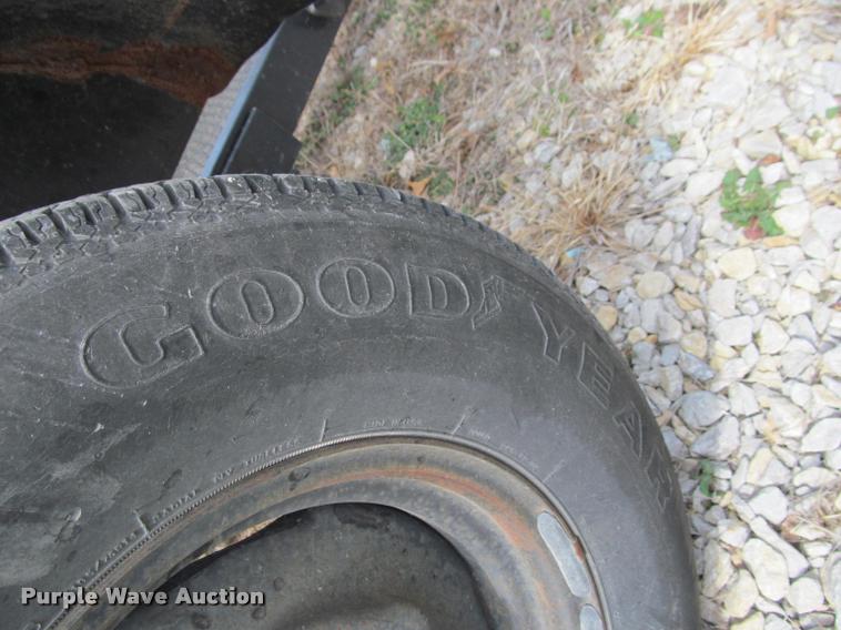 image for item DT9615 Shop built motorcycle trailer