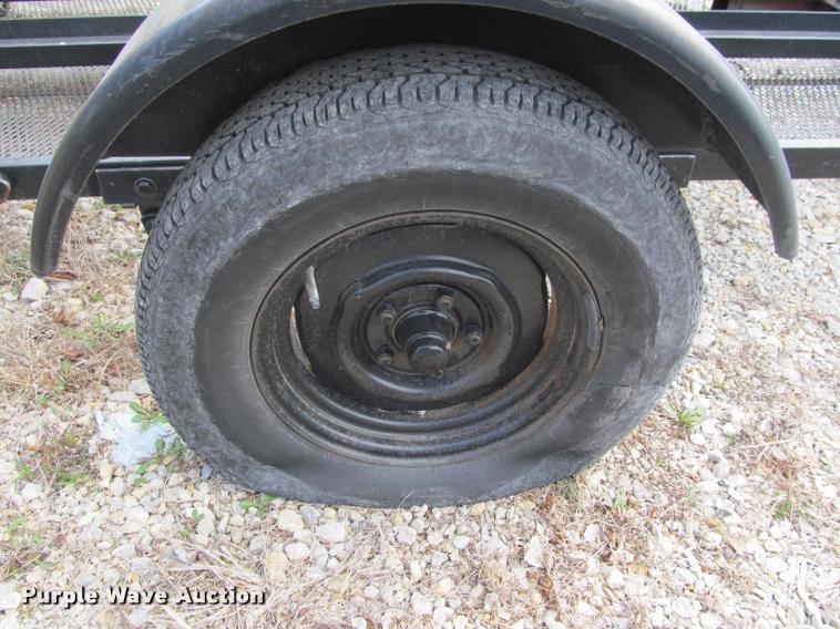 image for item DT9615 Shop built motorcycle trailer