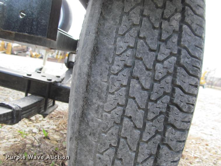 image for item DT9615 Shop built motorcycle trailer